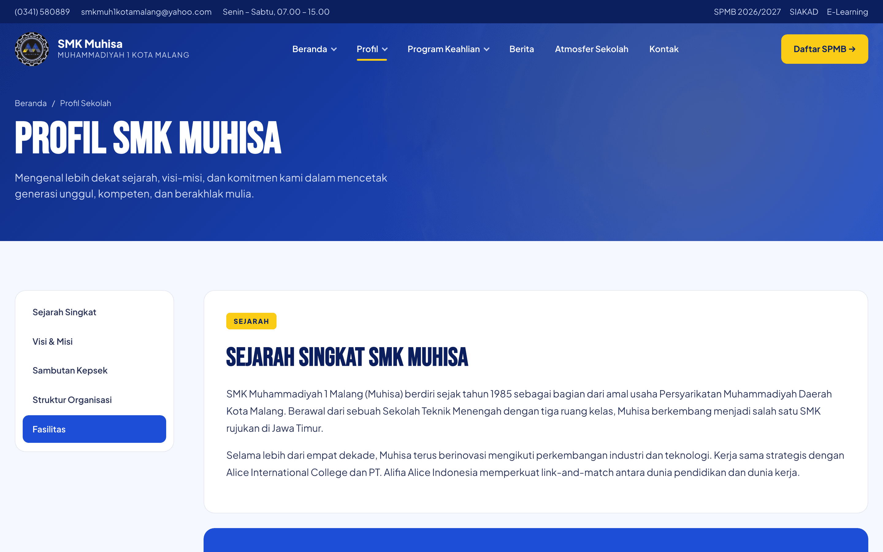 Muhisa Web — process